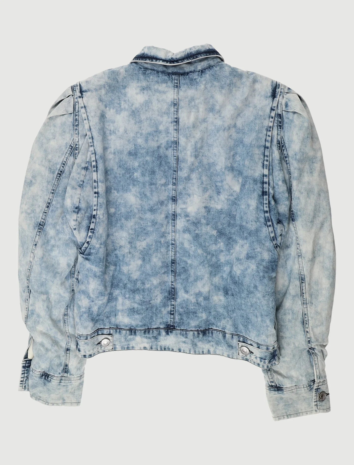ISABEL MARANT ETOILE CLOUD PUFF DENIM JACKET