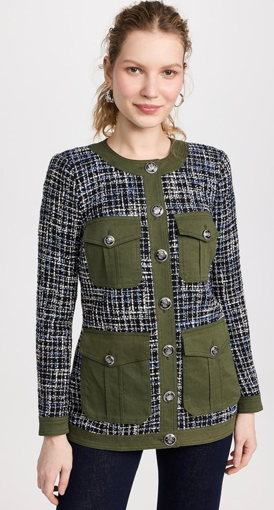 VERONICA BEARD
Fielding cotton-blend tweed jacket