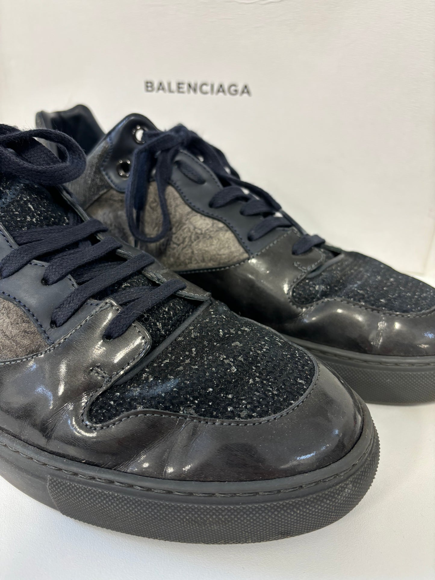 MENS - BALENCIAGA textured sneakers