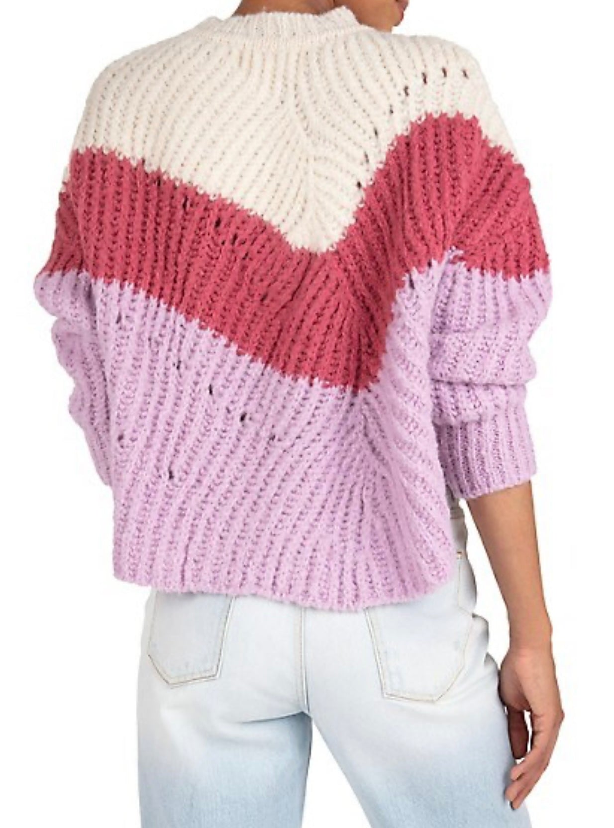 BA&SH - 
Balmy Color-Block Sweater