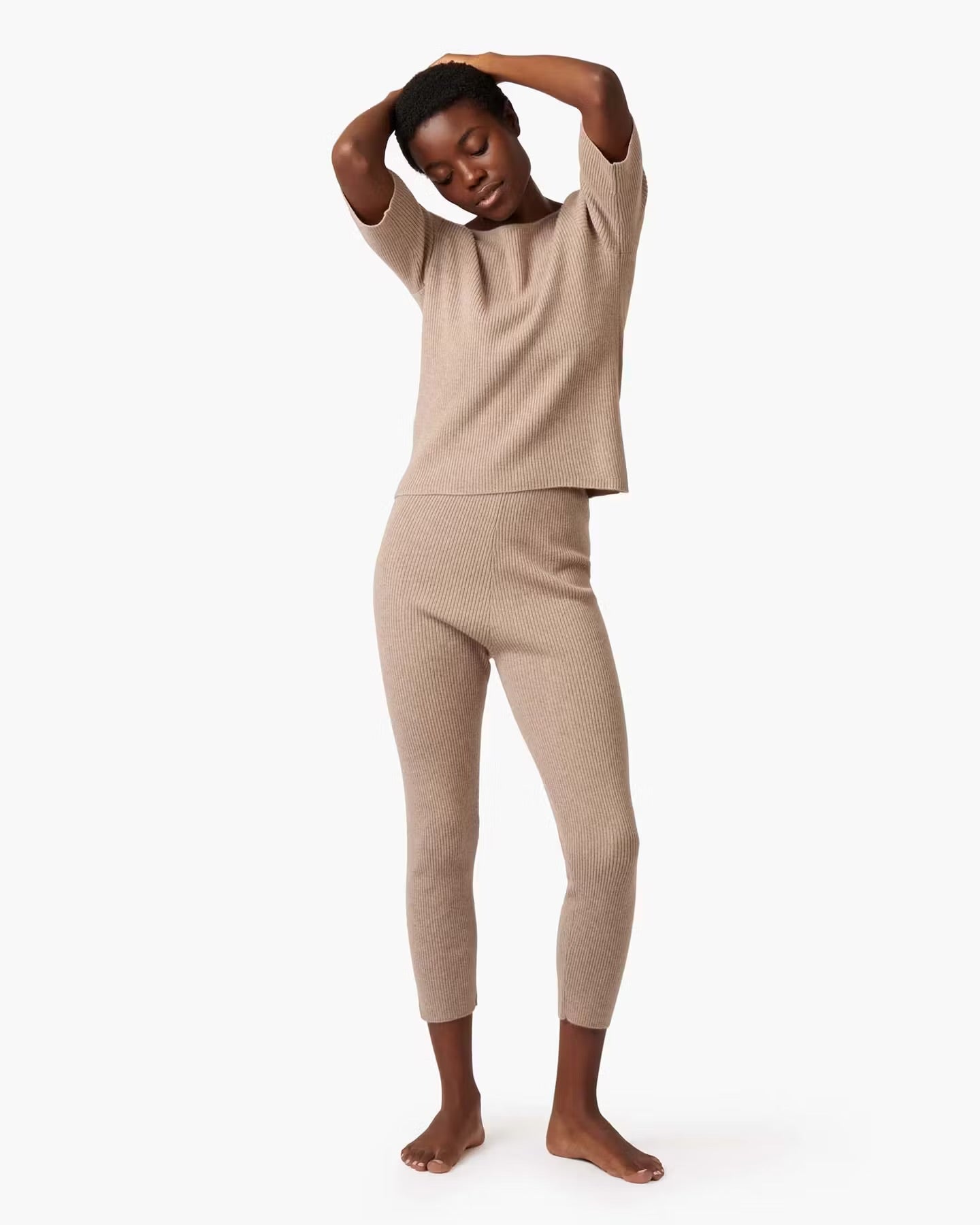 Tkees Ribbed Cashmere Set