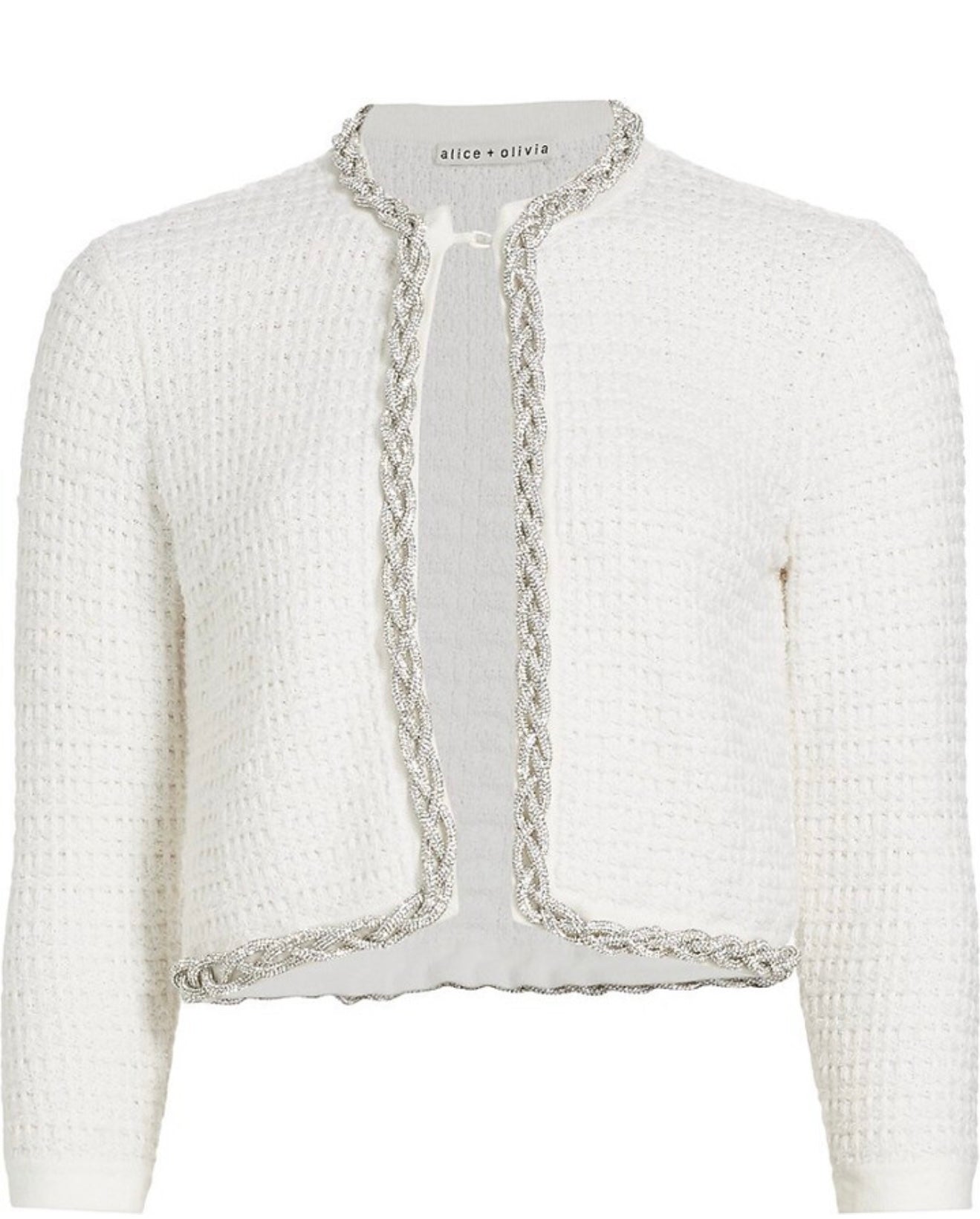 Alice + Olivia Women's Akira Crystal & Wool-Blend Cardigan -