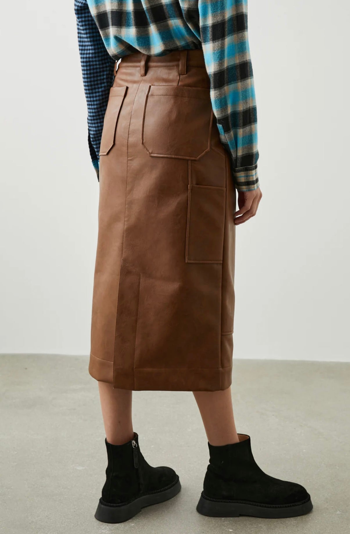 RAILS - Amos Skirt & Mathis Jacket 
Russet