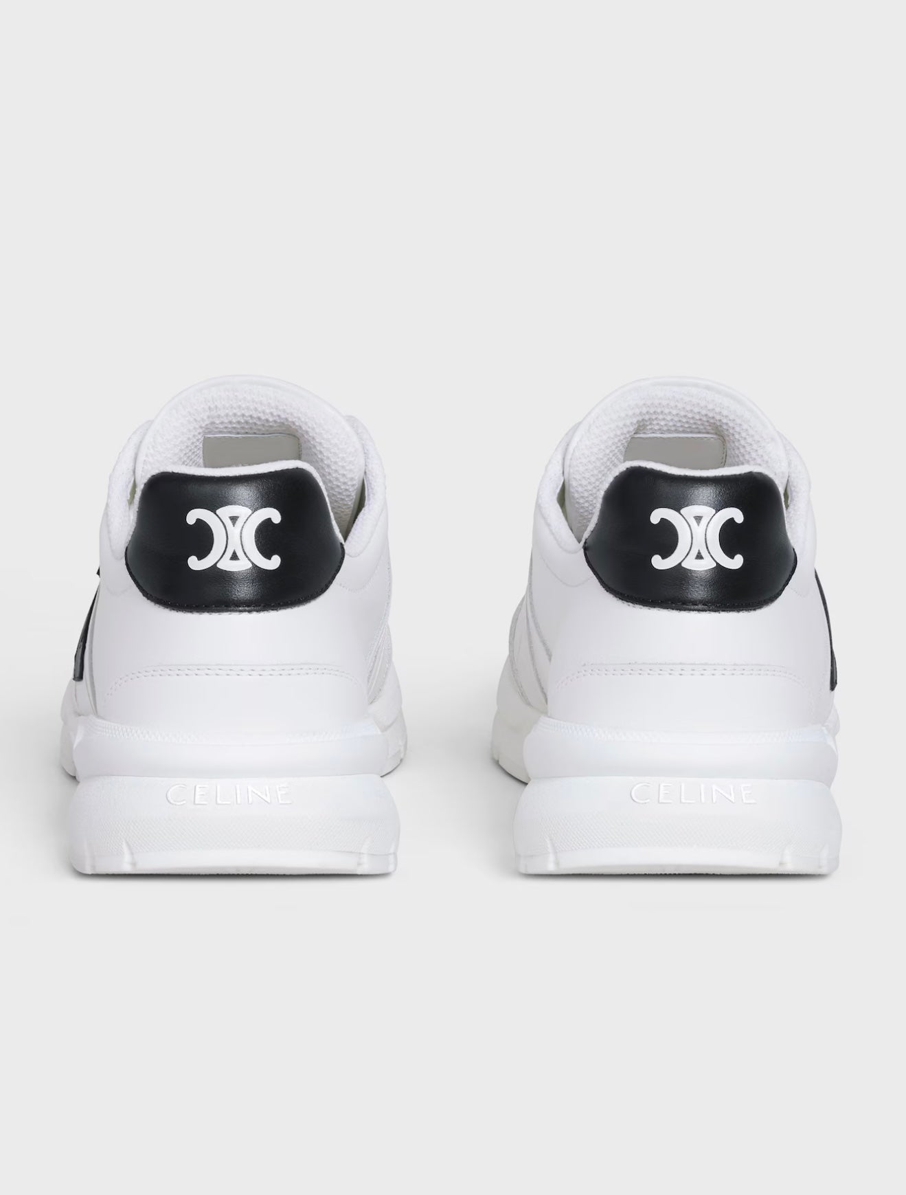 CELINE RUNNER CR-02 LOW LACE-UP SNEAKER IN CALFSKIN