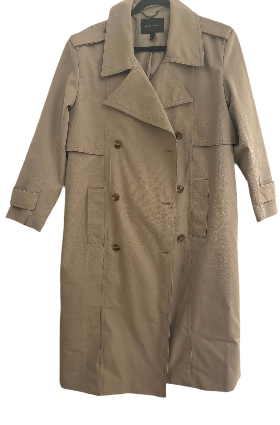 BANANA REPUBLIC tan trench coat
