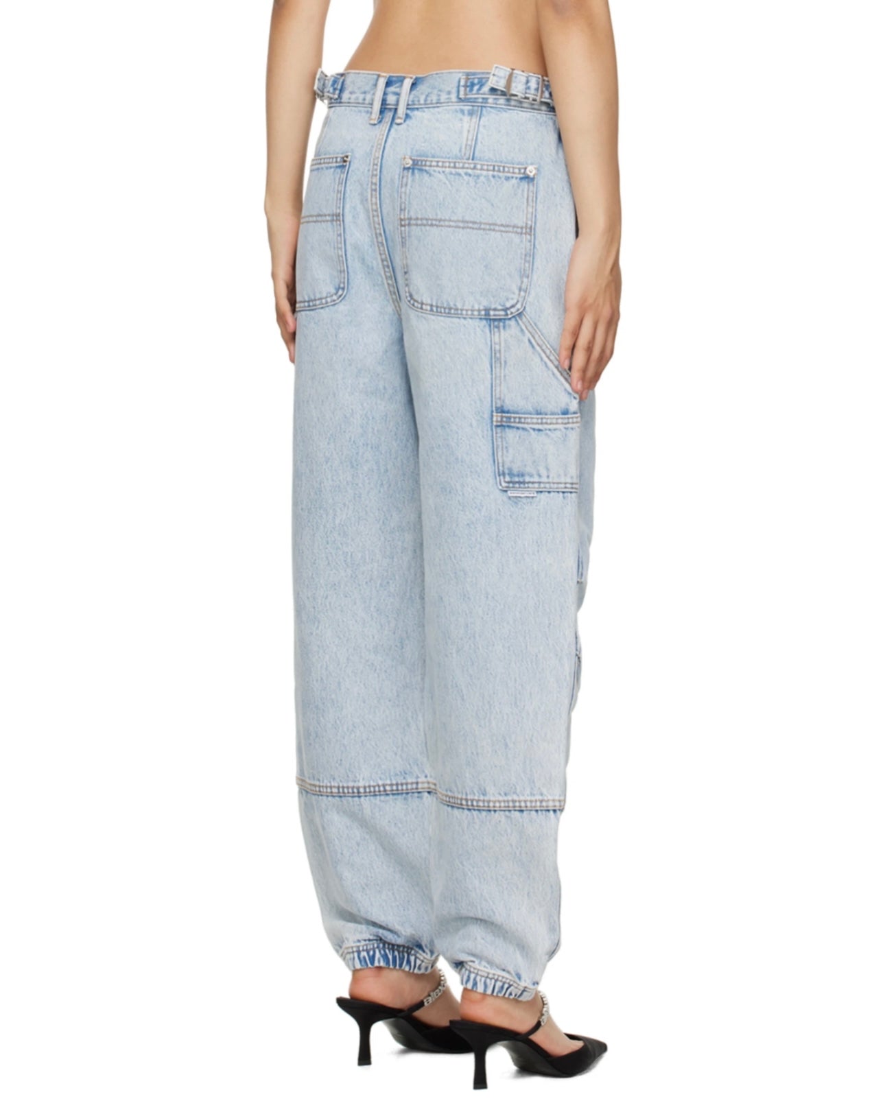 ALEXANDER WANG - double front carpenter pant in denim