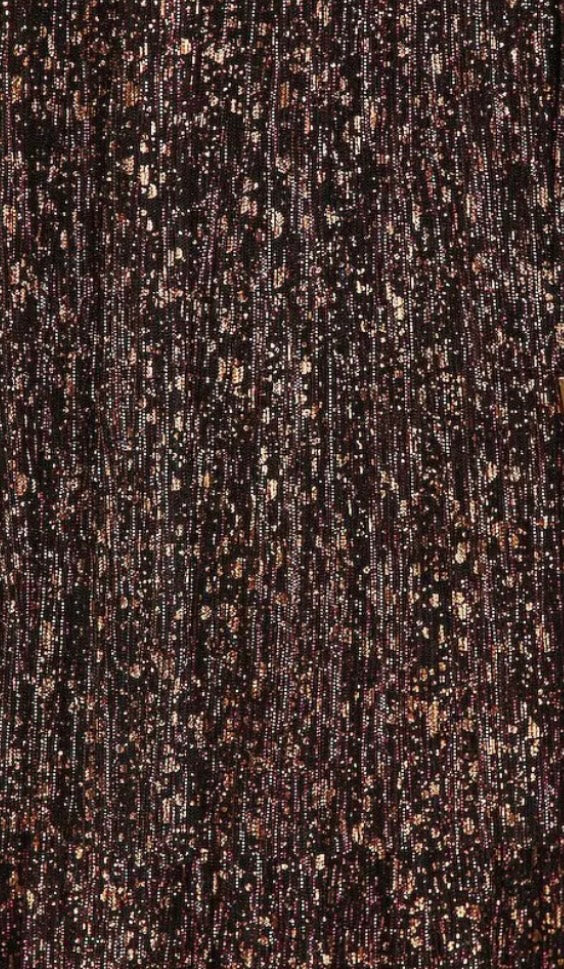 SABINA MUSAYEV 
Brenda Dress In Metallic Bronze