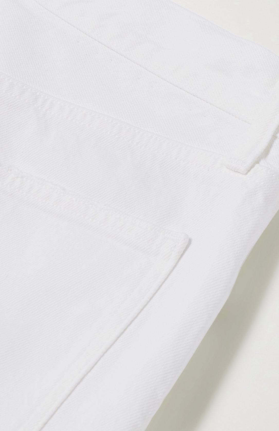 AGOLDE - LOW SLUNG BAGGY JEANS IN WHITE