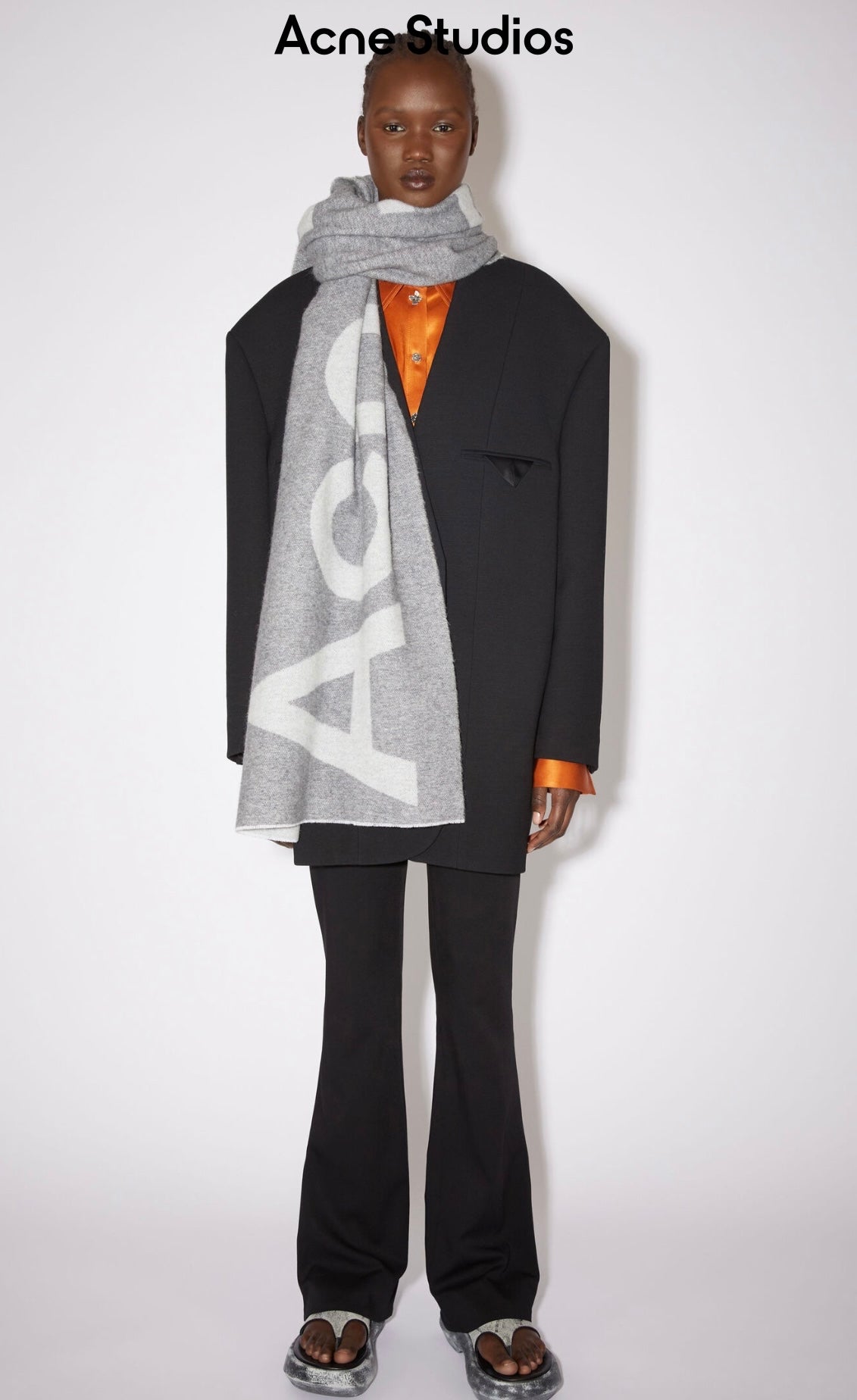 ACNE STUDIOS  - JACQUARD SCARF