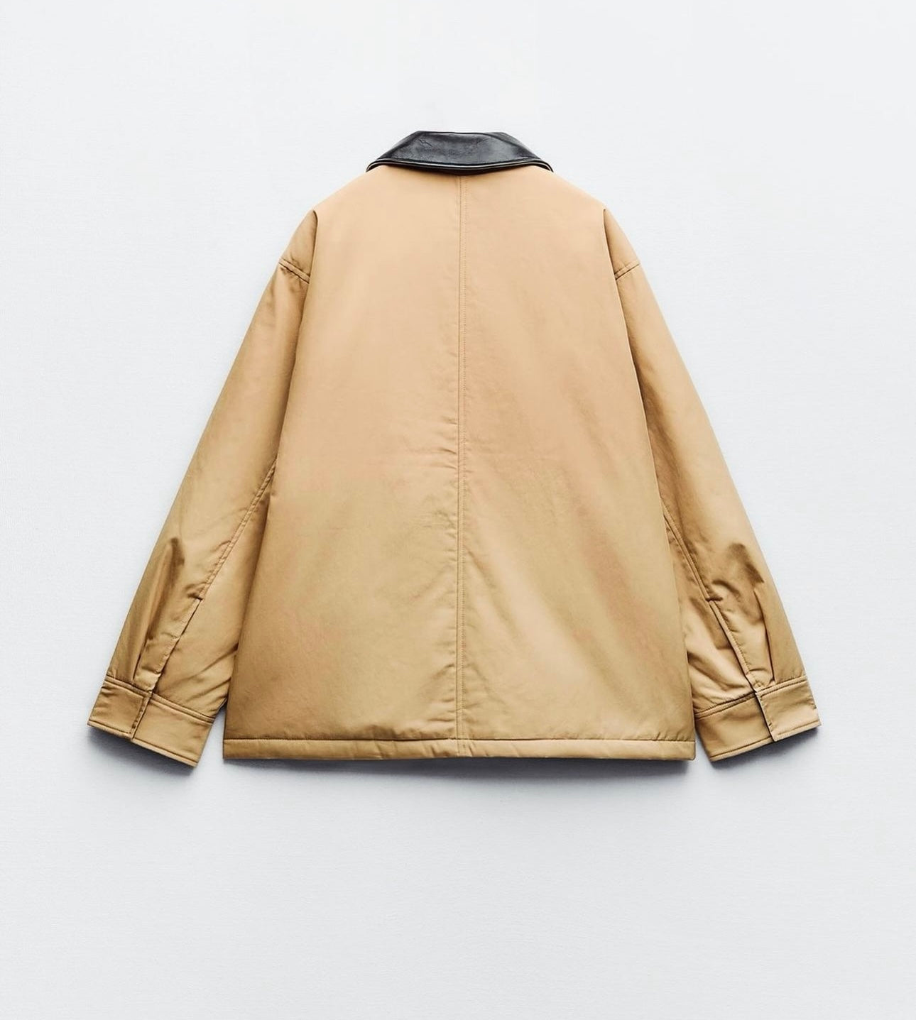 ZARA - Contrast Barn Puffer Jacket