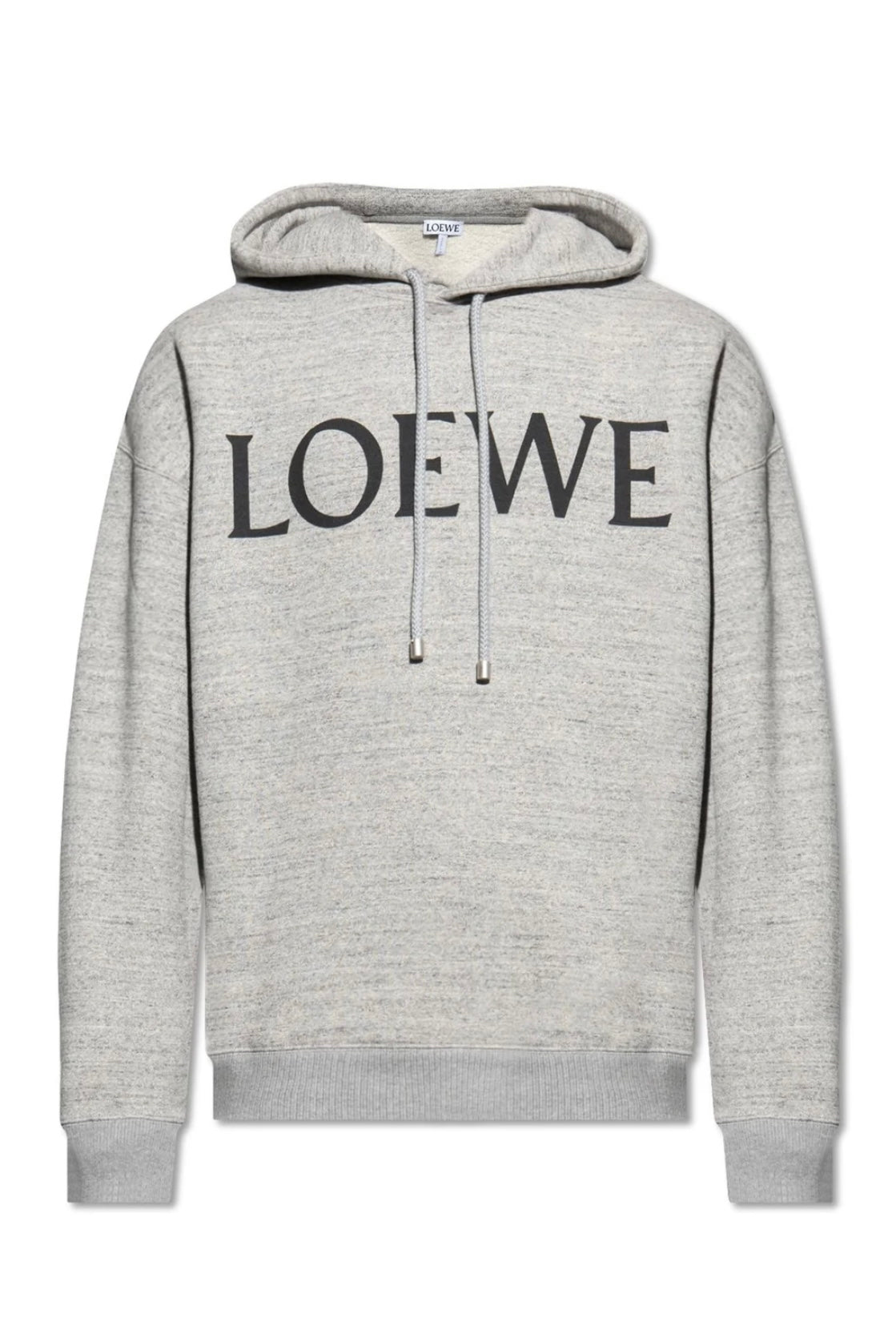 LOEWE grey hoodie with black writing