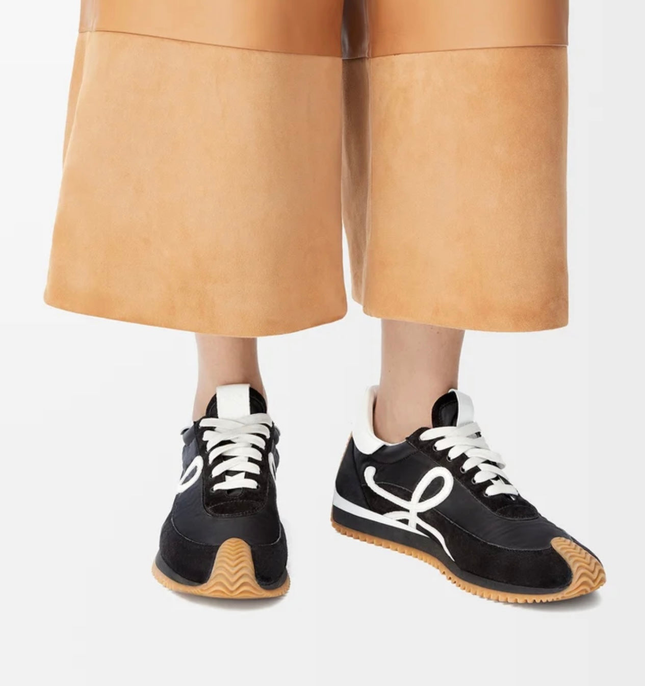 Loewe - LOEWE
Nylon And Suede Flow Runner Sneakers