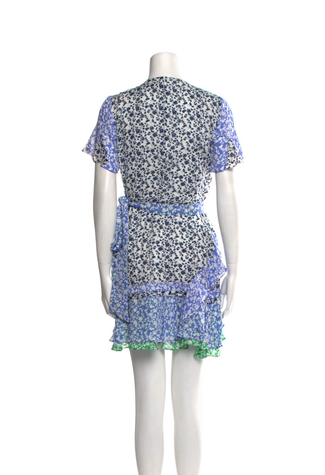 Tanya Taylor- Silk Floral Mini Dress