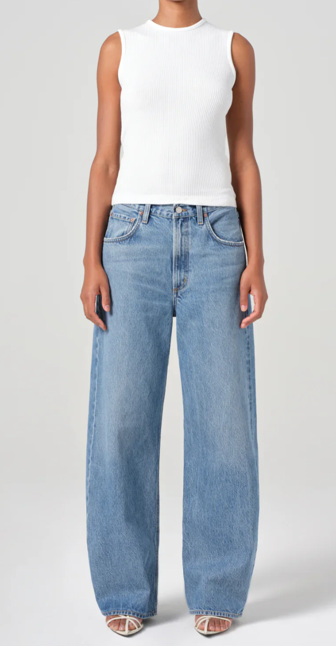 Agolde Low Curve Jean in Fairway