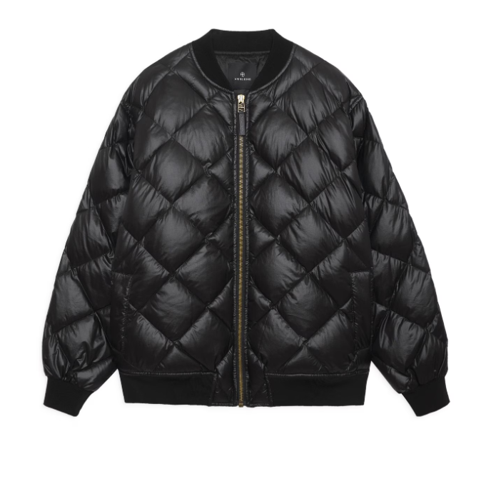ANINE BING  - Leo Quilted Shell Down Jacket