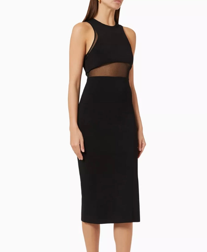 Stella McCartney Mesh Cut-Out Dress