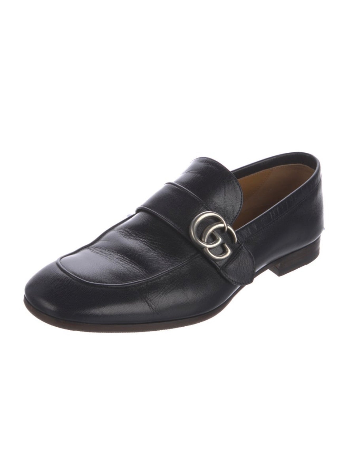 Gucci - Men’s Double G men Navy Loafers