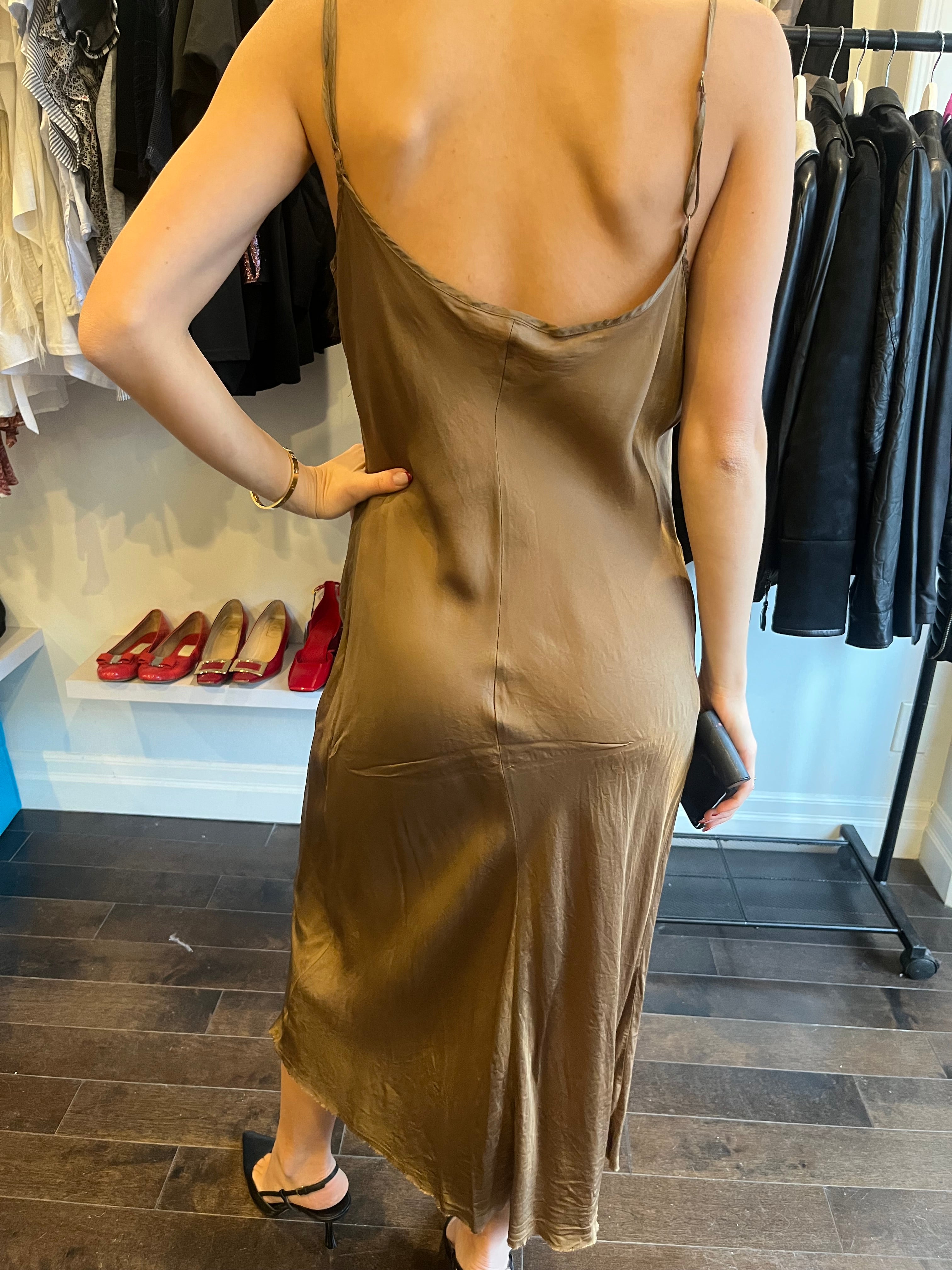 ORGANIC slip dress