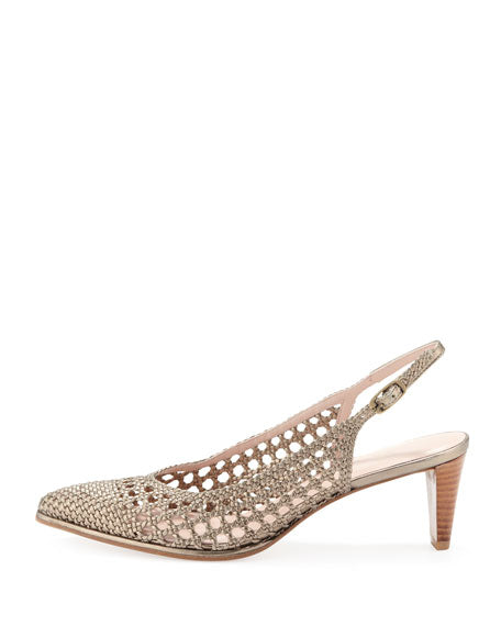 STUART WEITZMAN woven heels