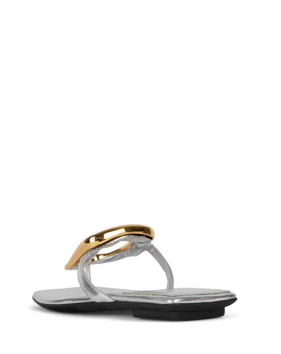 JEFFREY CAMPBELL - LINQUES-2 SILVER GOLD