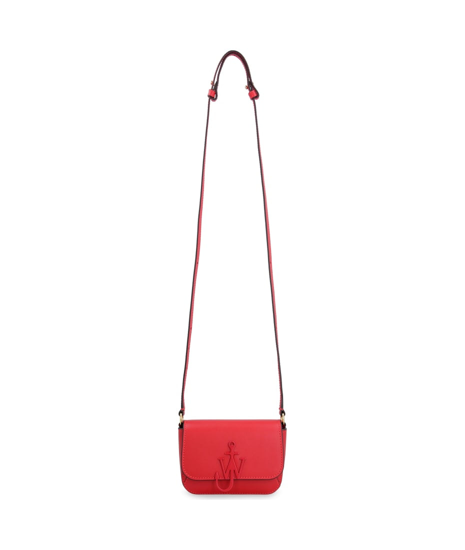 JW ANDERSON red crossbody anchor bag