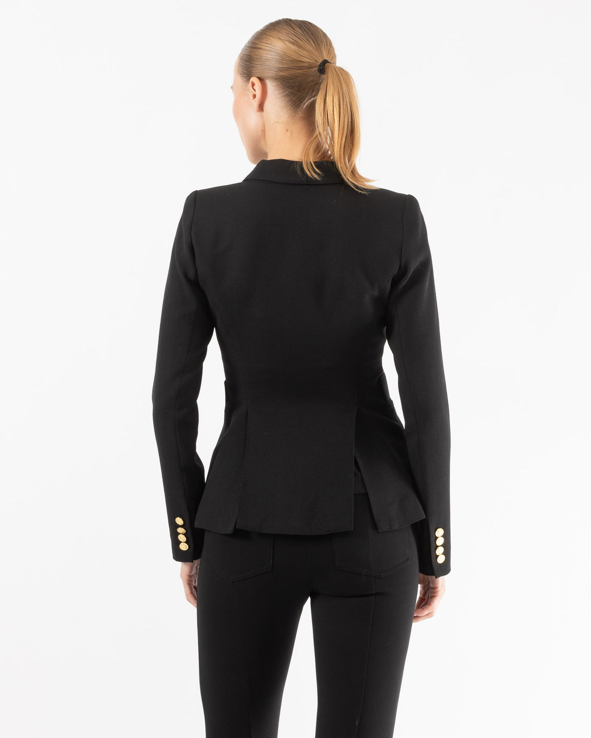 SMYTHE FOR TNT black blazer with GHW