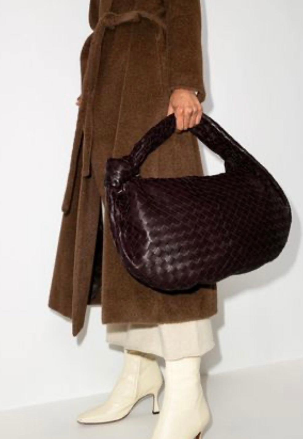 BOTTEGA VENETA - LARGE JODIE IN FONDENTE