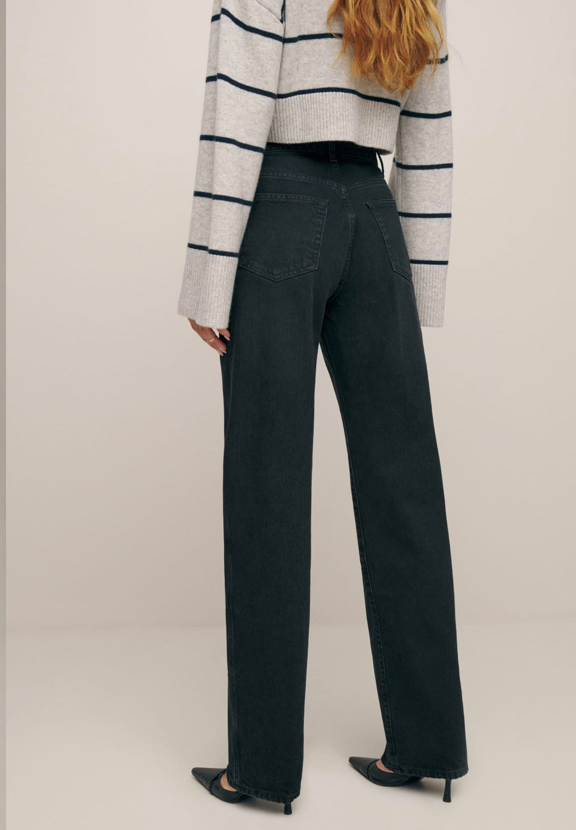 REFORMATION- Val 90s Mid Rise Straight Jeans