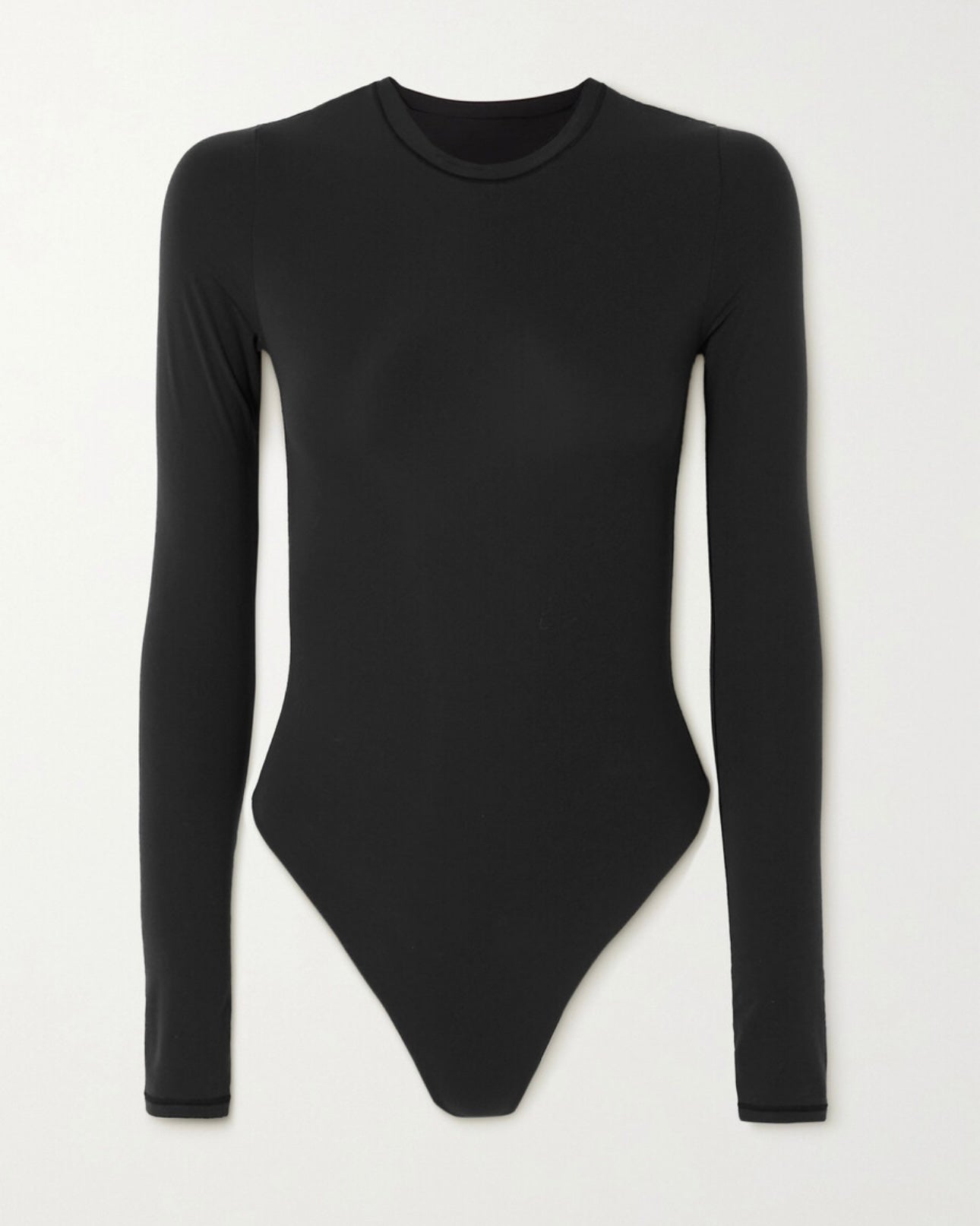 SKIMS
Fits Everybody Long Sleeve Crew Neck Bodysuit - Onyx