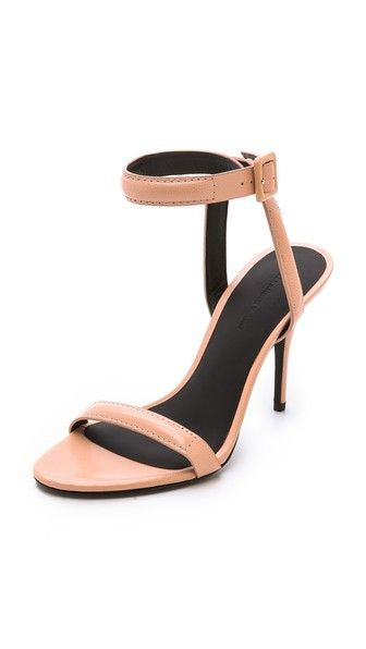 ALEXANDER WANG nude heels