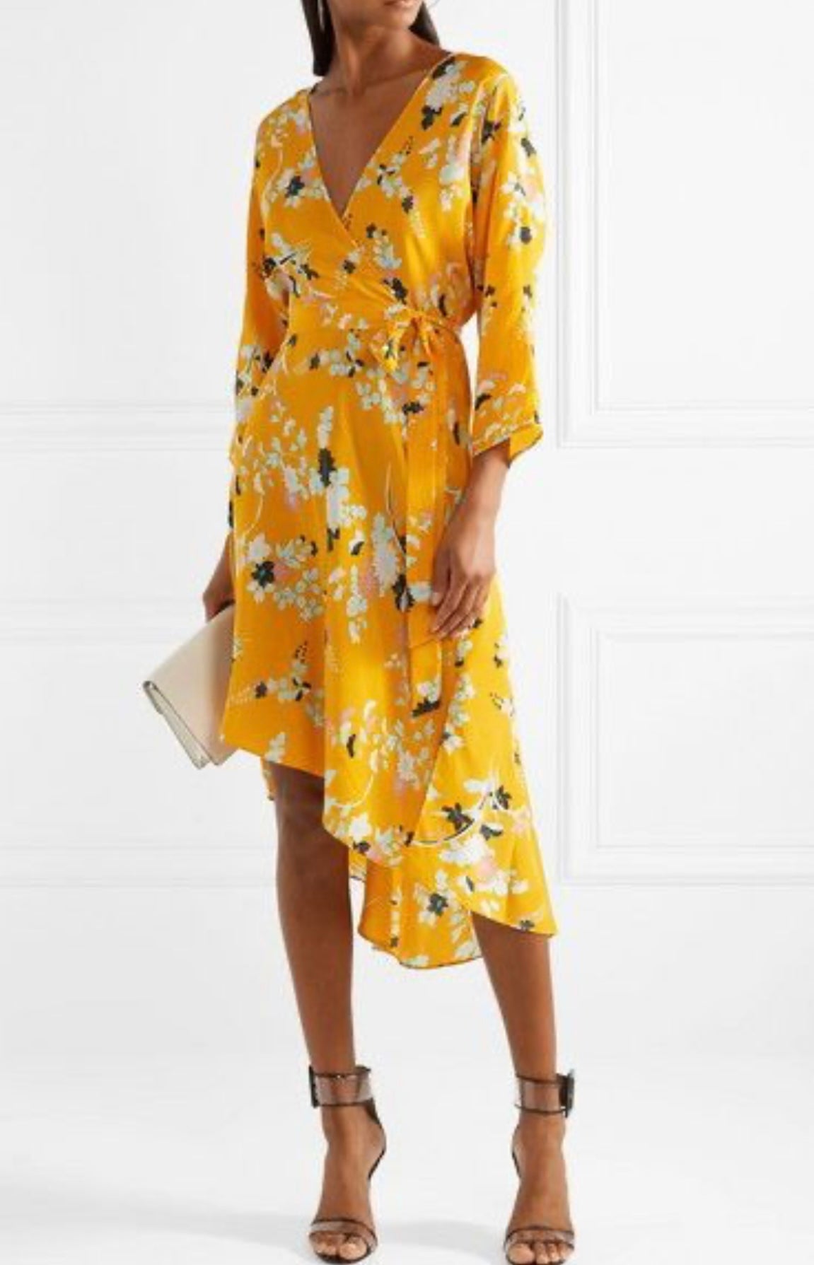 Diane Von FURSTENBERG - Marigold Eloise Wrap Dress