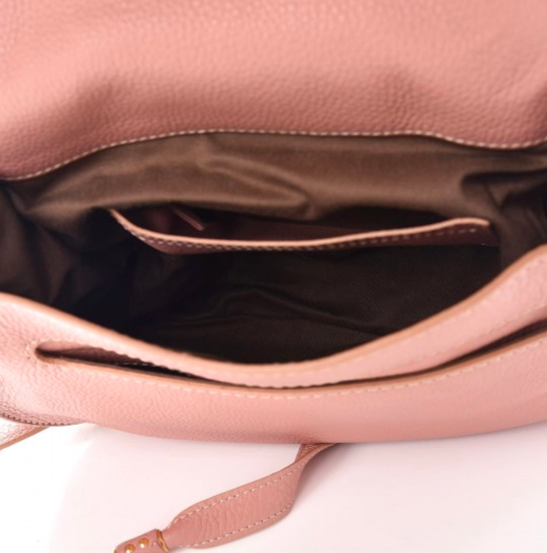 CHLOE 
Calfskin Medium Marcie Shoulder Bag Anemone Pink