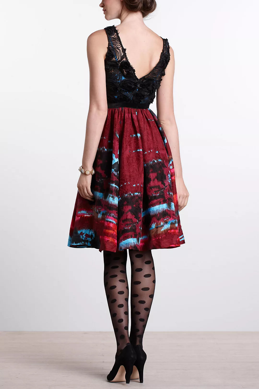 Anthropologie Tracy Reese Coquette Matelasse Dress