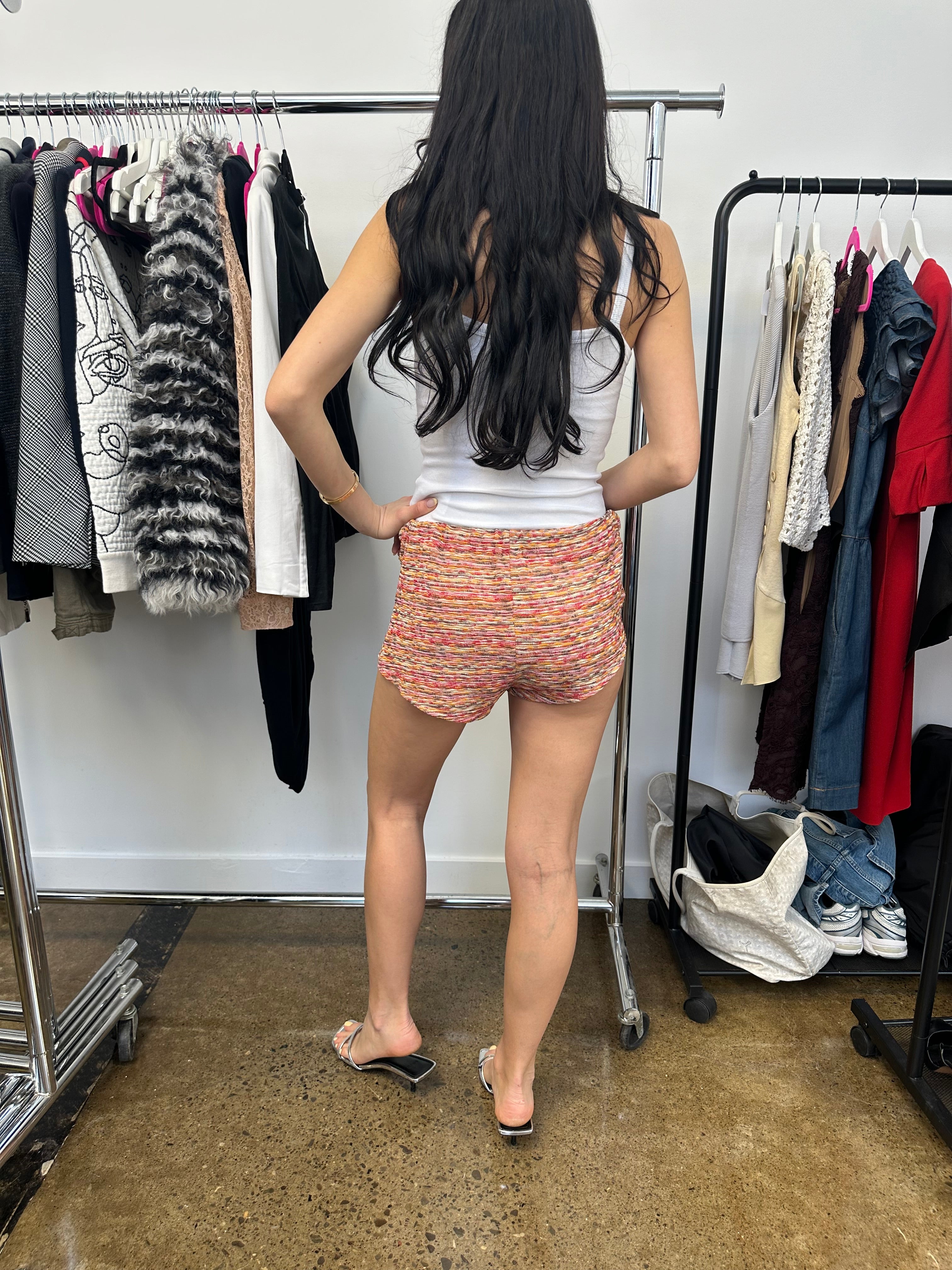 HAUTE HIPPIE - MULTI COLORED SHORTS