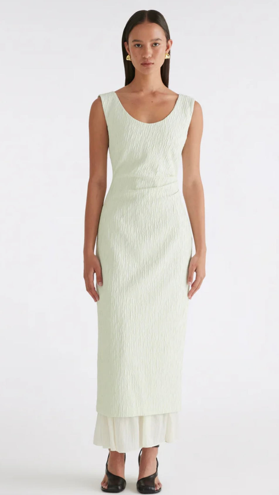 ANNA QUAN - OLIVIA DRESS (PISTACHIO)