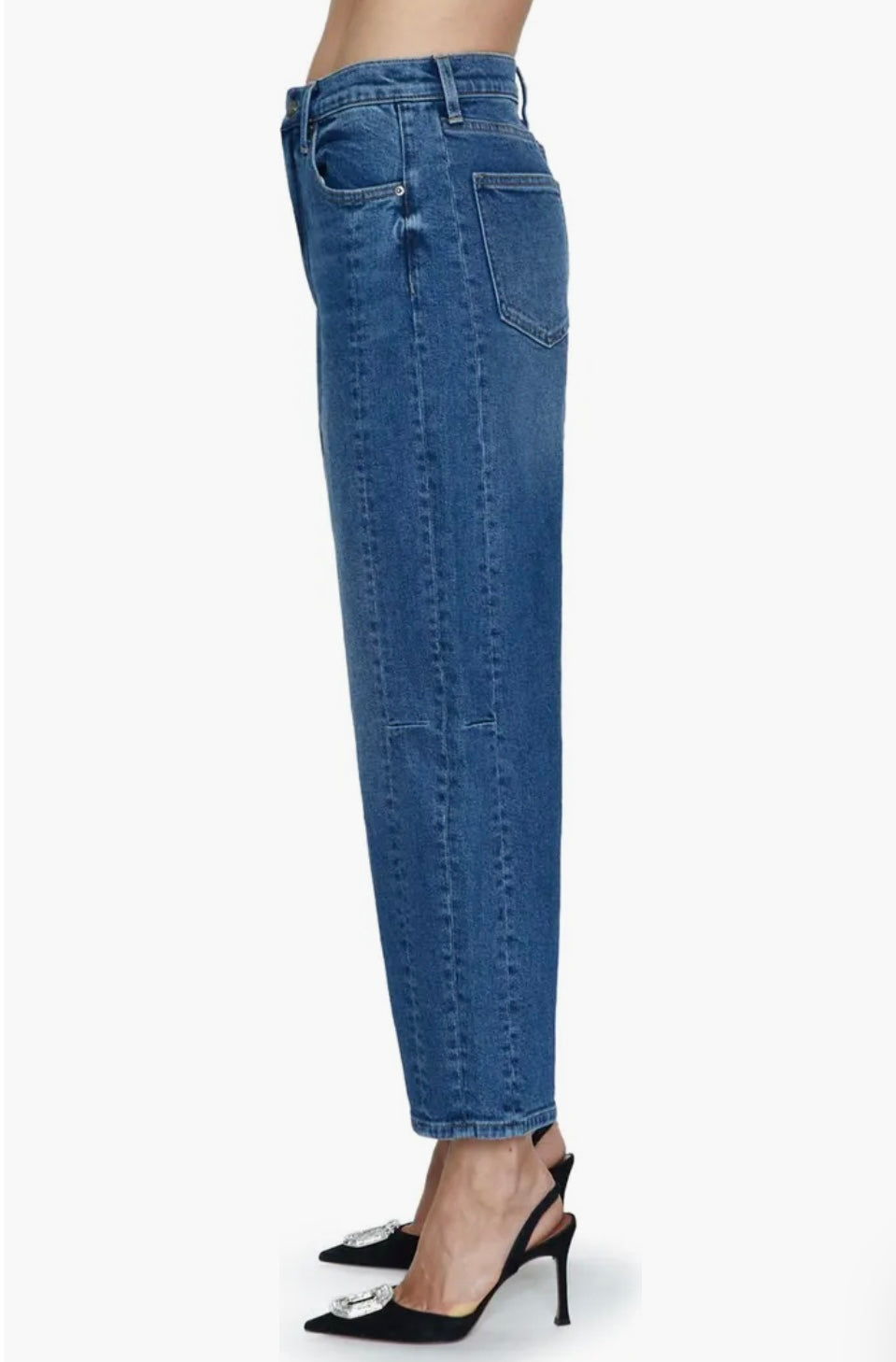 PISTOLA - Eli Ankle Barrel Leg Jeans