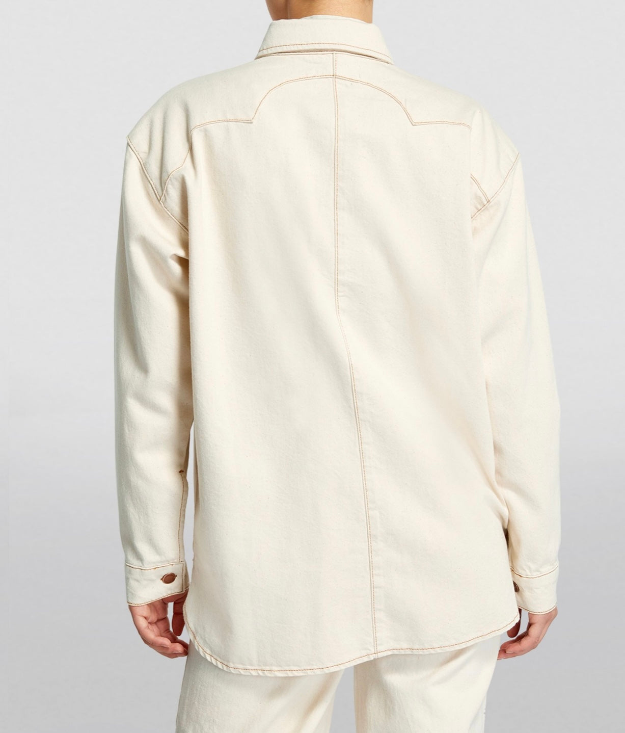 TRIARCHY
Cloud-Stitch Ciela Denim Shirt