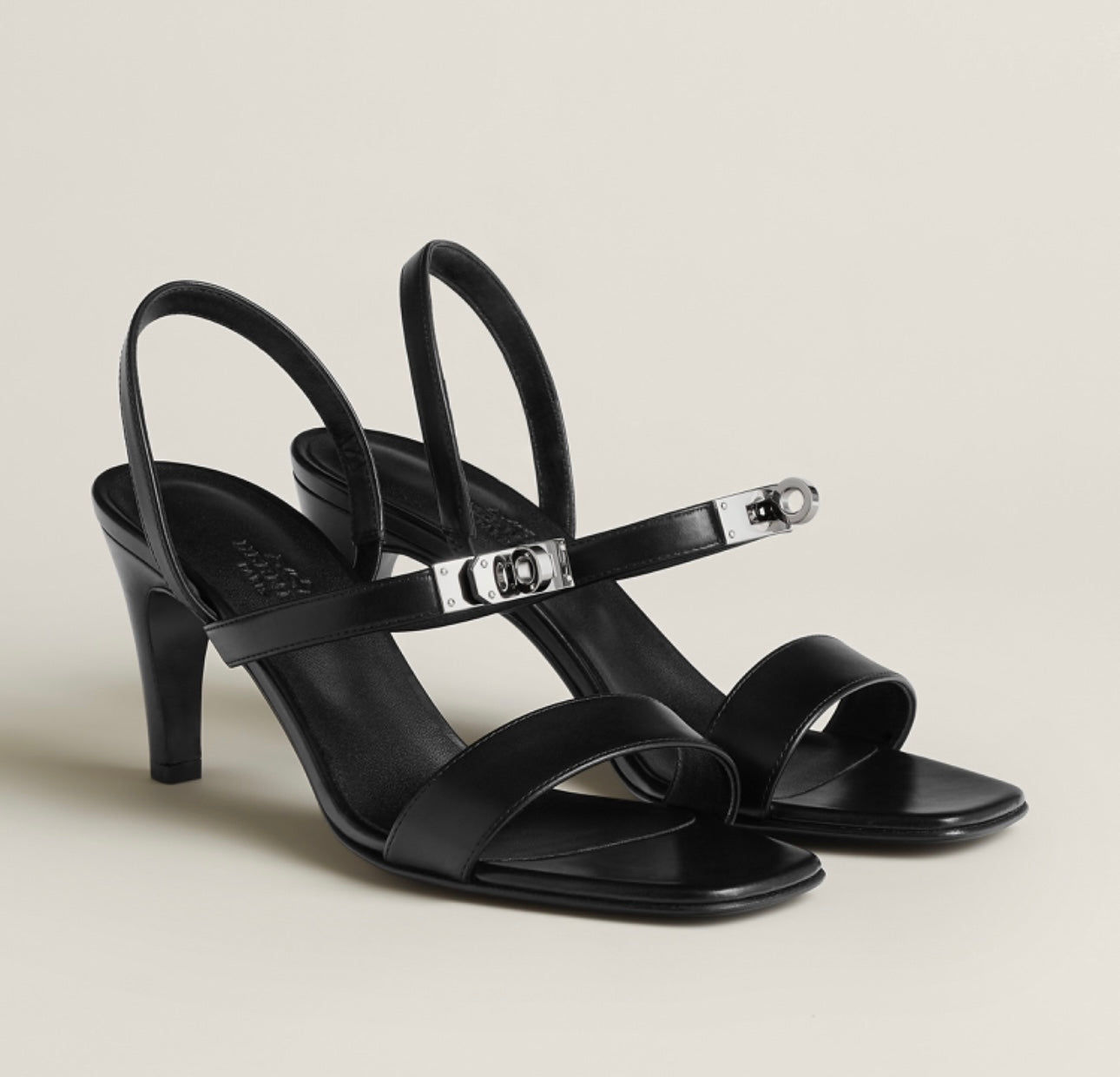 HERMES - Glamour 75 sandal