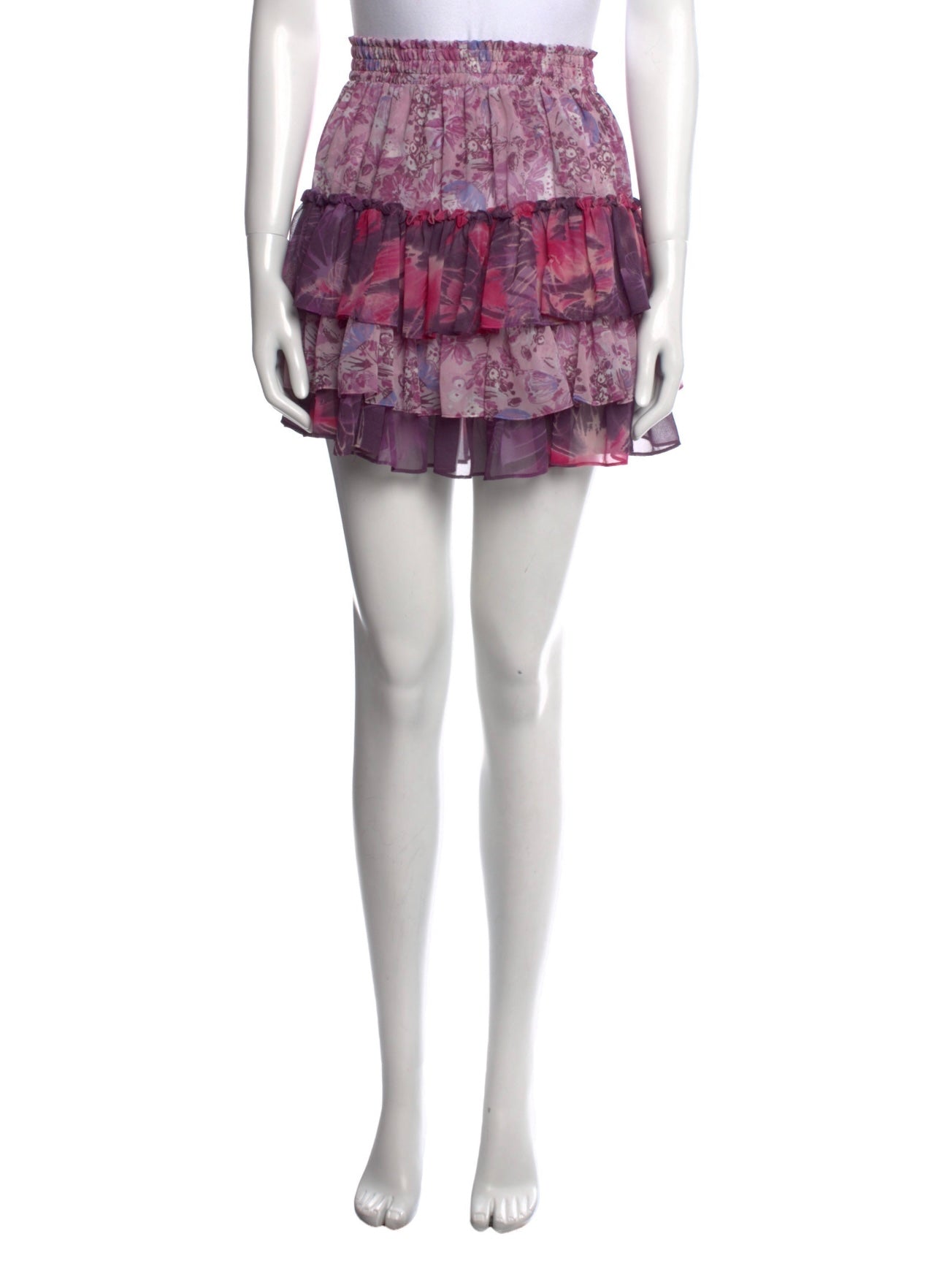 MISA Los Angeles - Floral Print Skirt