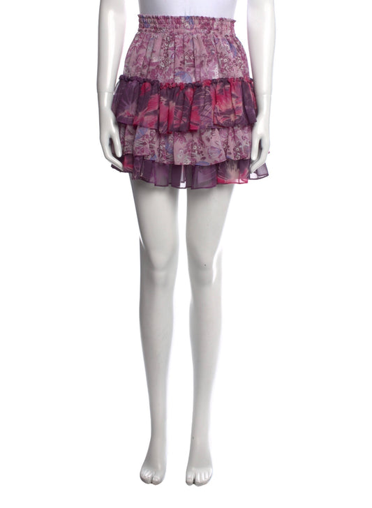 MISA Los Angeles - Floral Print Skirt