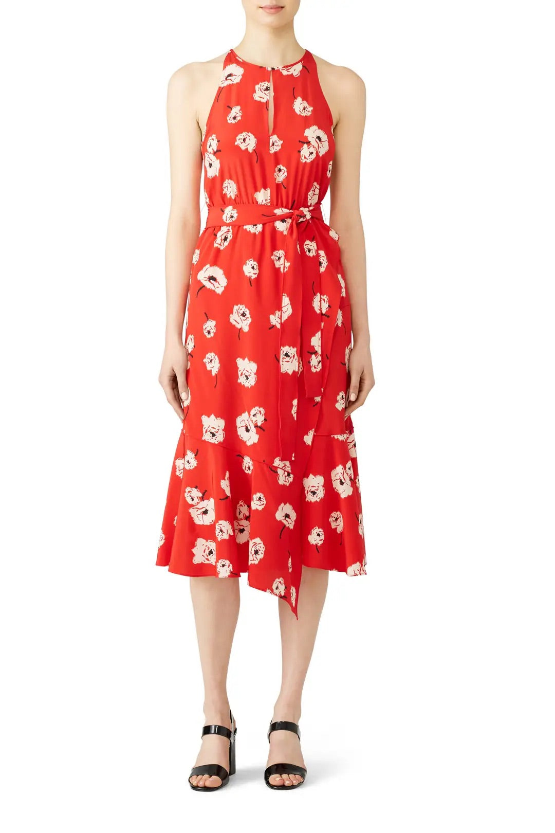 DEREK LAM 10 CROSBY midi dress