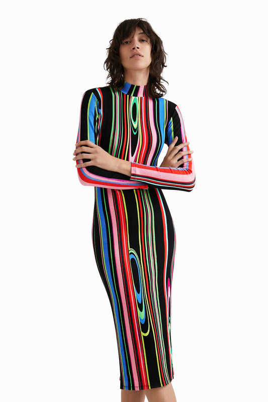 DESIGUAL multi colour dress