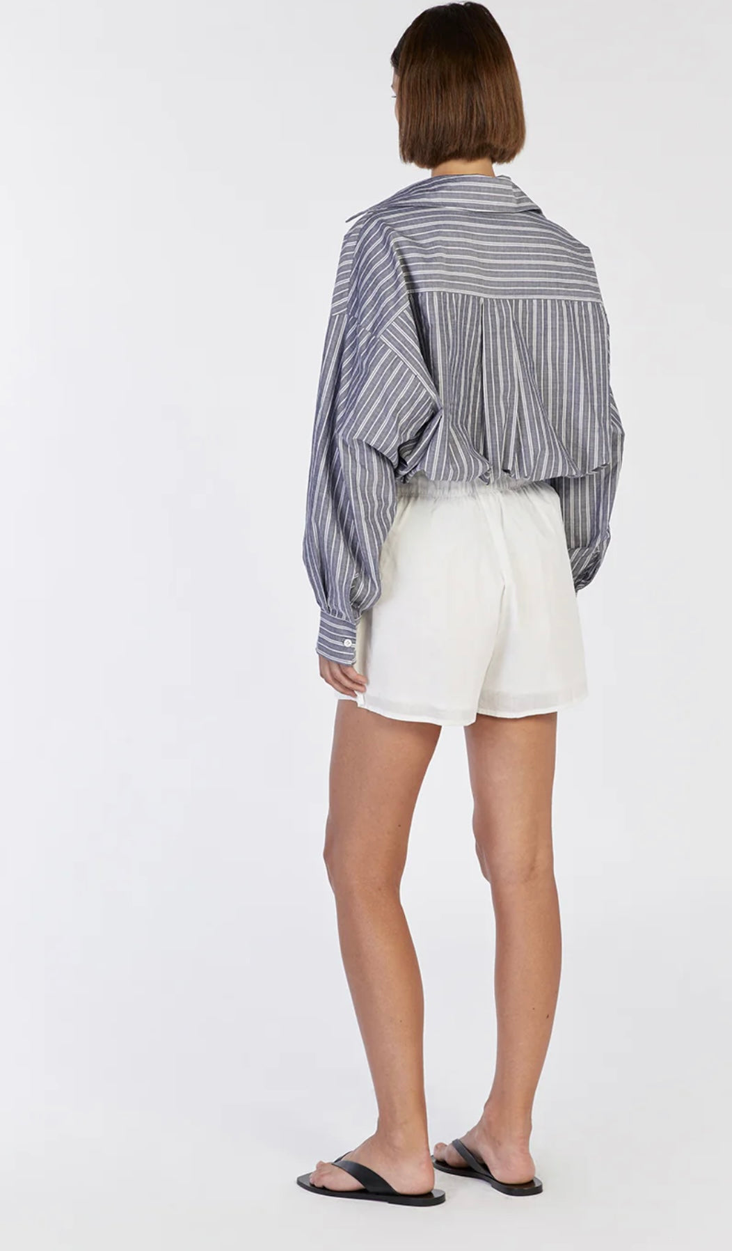 DISSH - LAIKEN WHITE LINEN SHORT