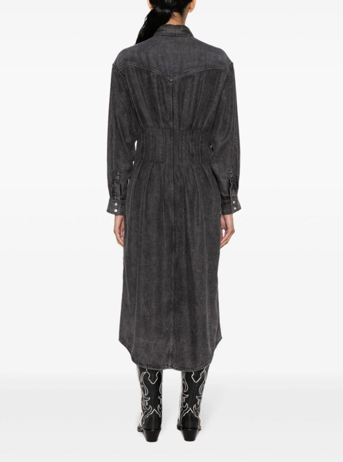 MARANT ÉTOILE
button-up jeans maxi dress