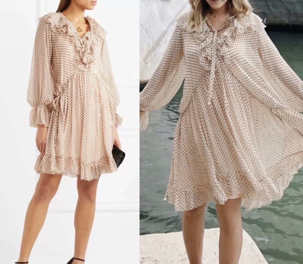 ZIMMERMANN polka dot dress