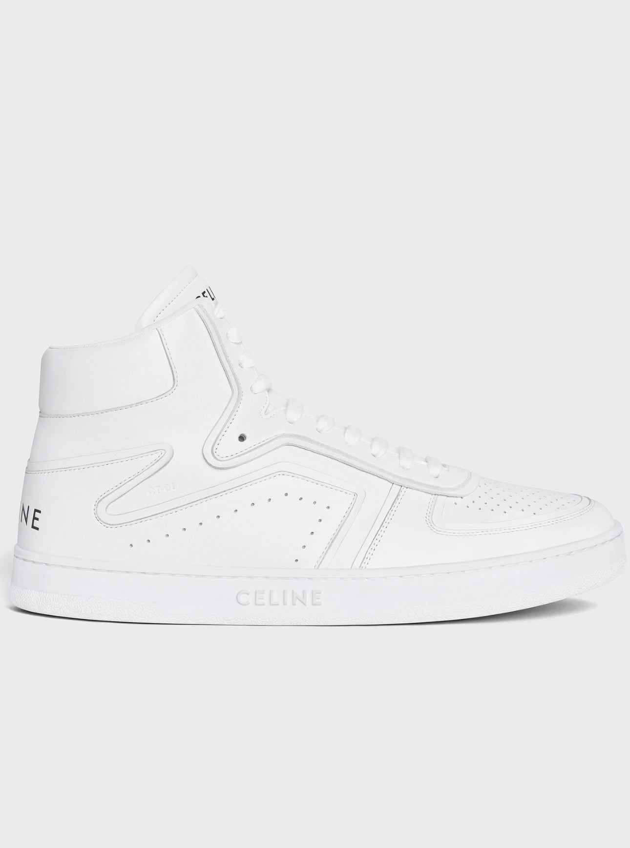 CELINE - CT-01 "Z" TRAINER HIGH TOP SNEAKER IN CALFSKIN
OPTIC WHITE