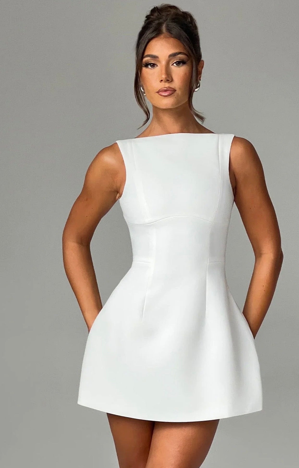 BABYBOO - ALANA MINI DRESS - IVORY