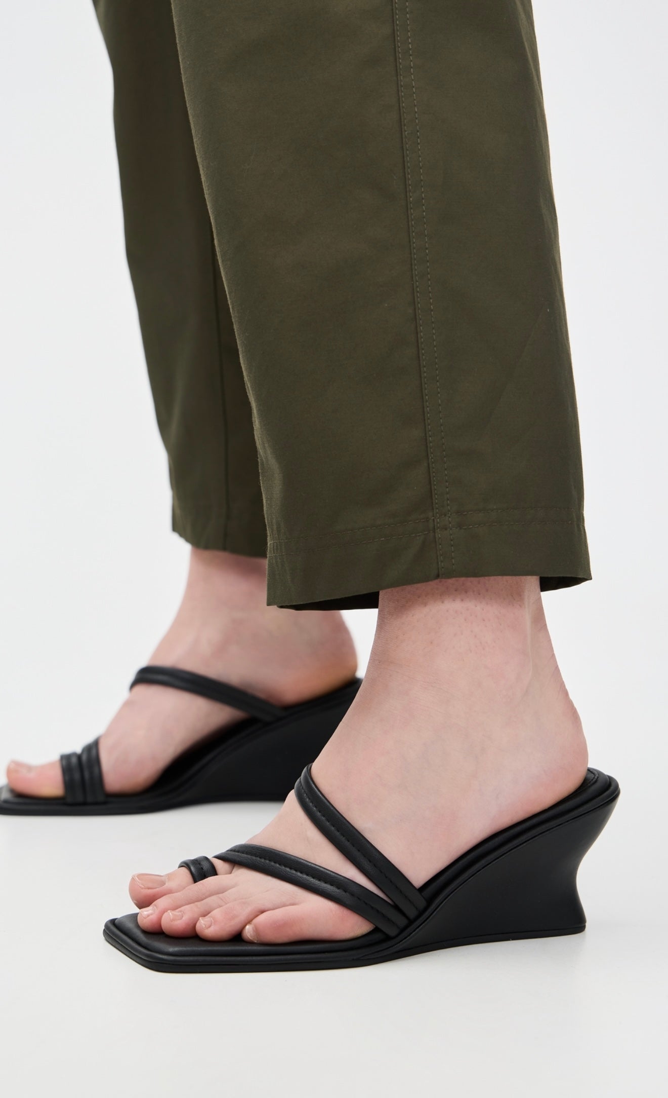 St Agni - Soft Strap Contour Wedges