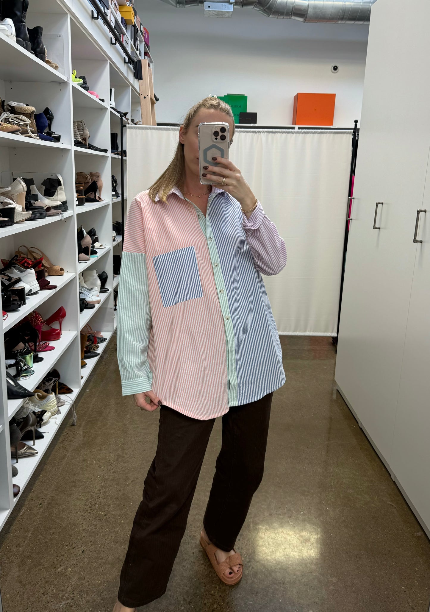 Franklin + Daysi - Multi Oversized Shirt