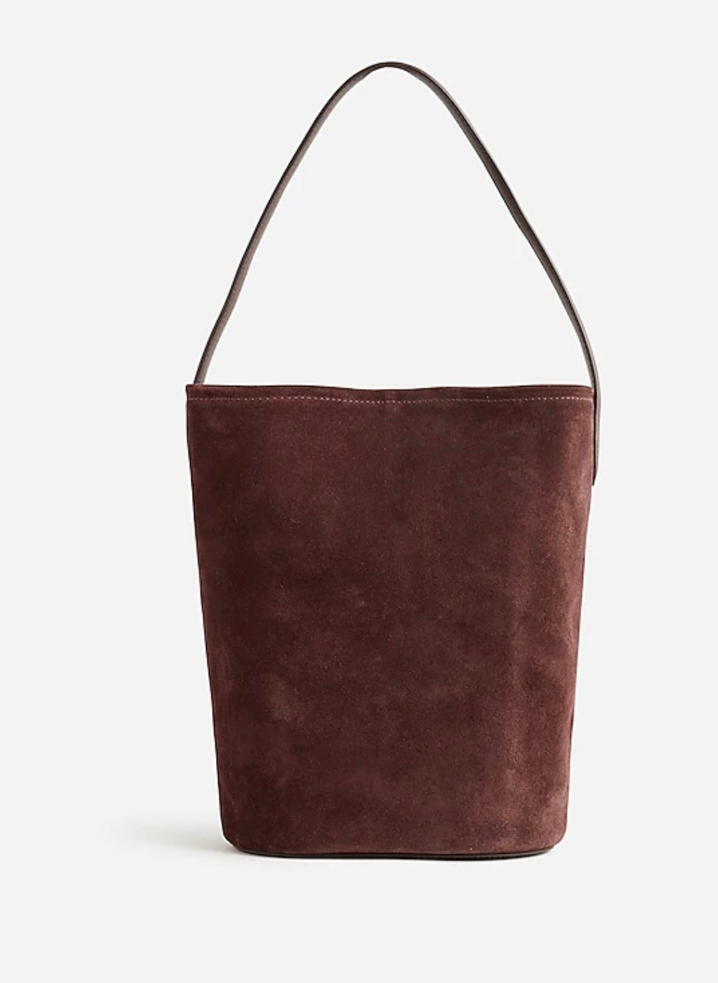 J CREW Berkeley bucket bag in leather and suede